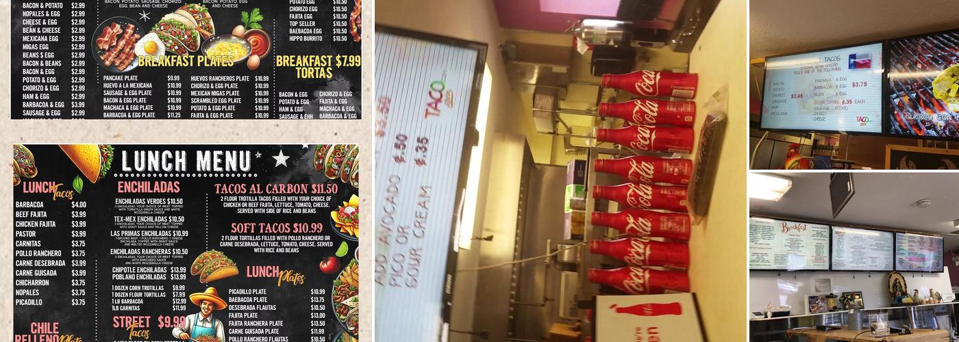 Taco Burger & More Menu