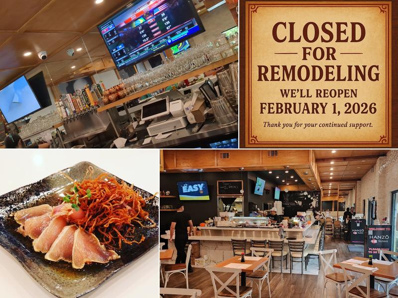 Hanzo Sushi 137 N Maclay Ave, San Fernando