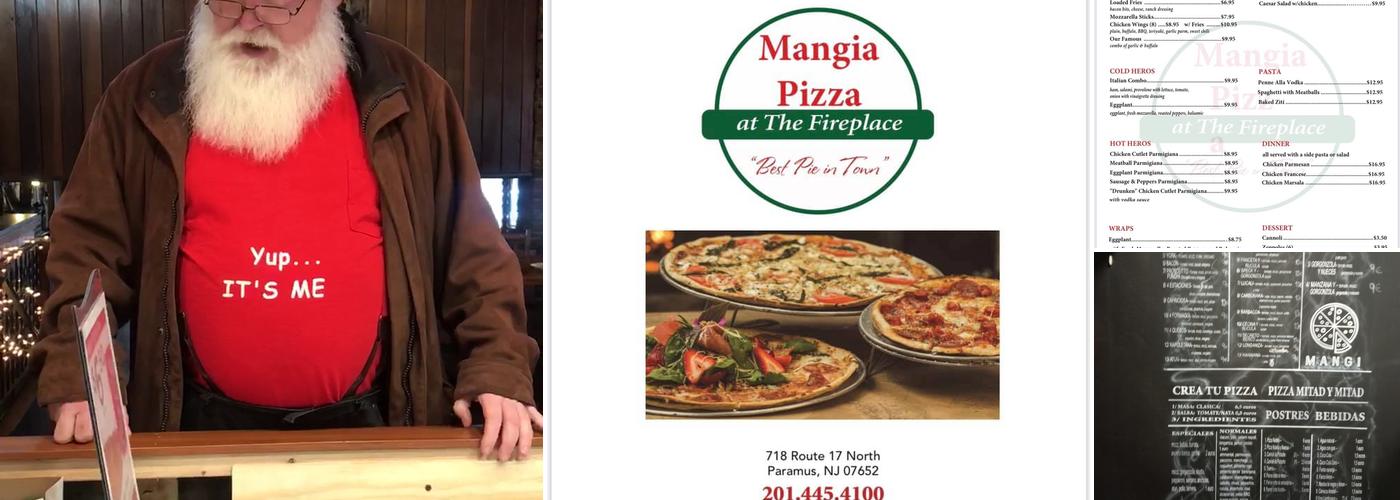Mangia Pizza Menu