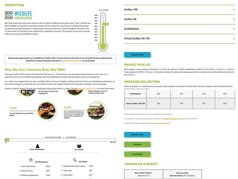 Amazon & Beyond Menu