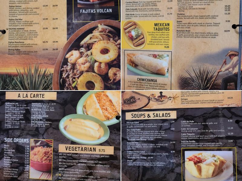 El Maguey Menu