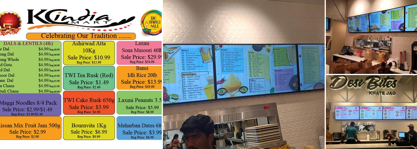 Desi Bites Menu