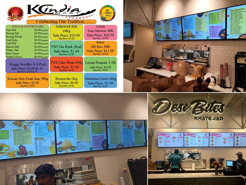 Desi Bites Menu