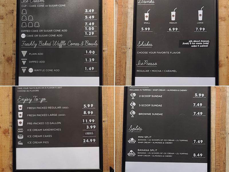Hand & Spoon Menu
