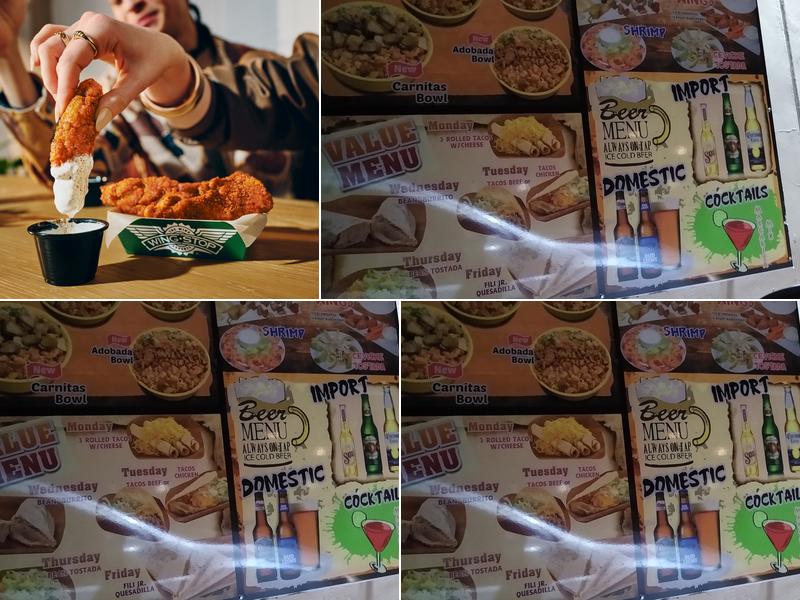 Wingstop Menu