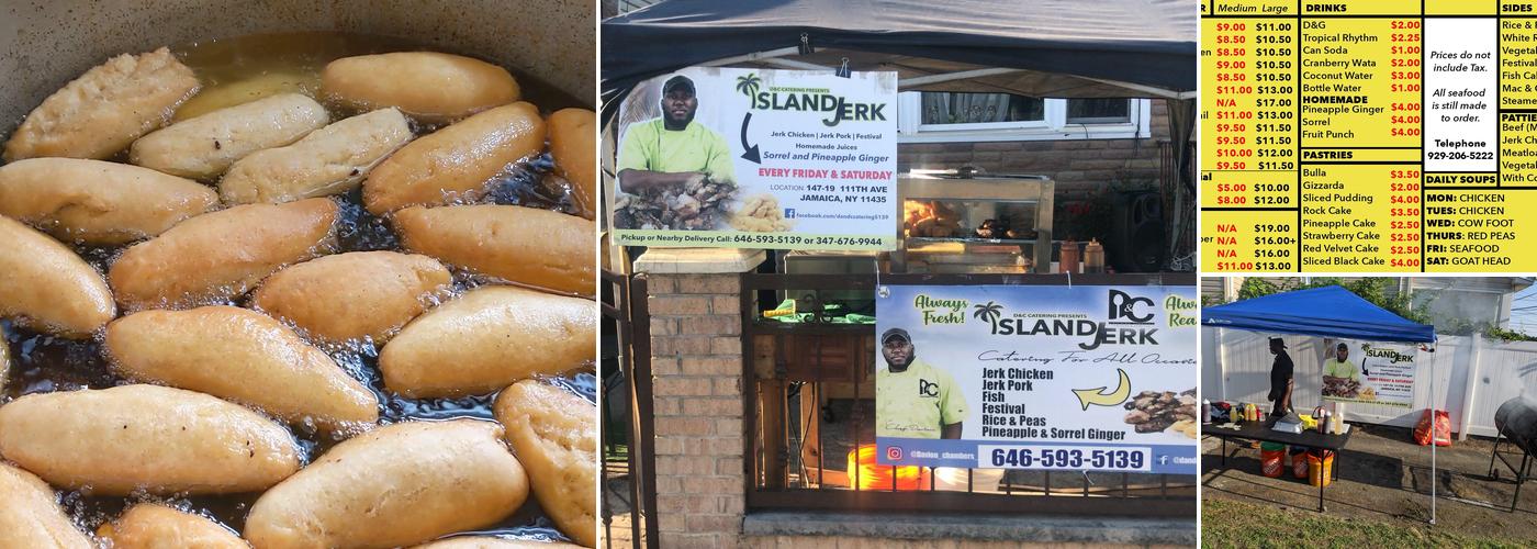 D&C ISLAND JERK LLC Menu