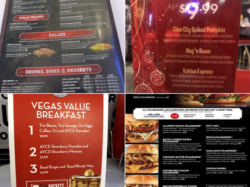 Steak 'n Shake Menu