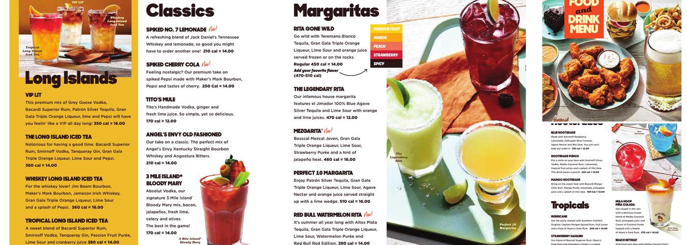 Hooters Restaurant of Las Vegas Menu