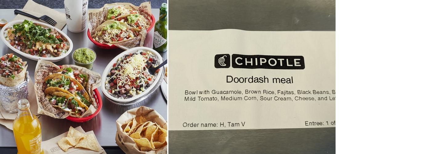 Chipotle Mexican Grill Menu