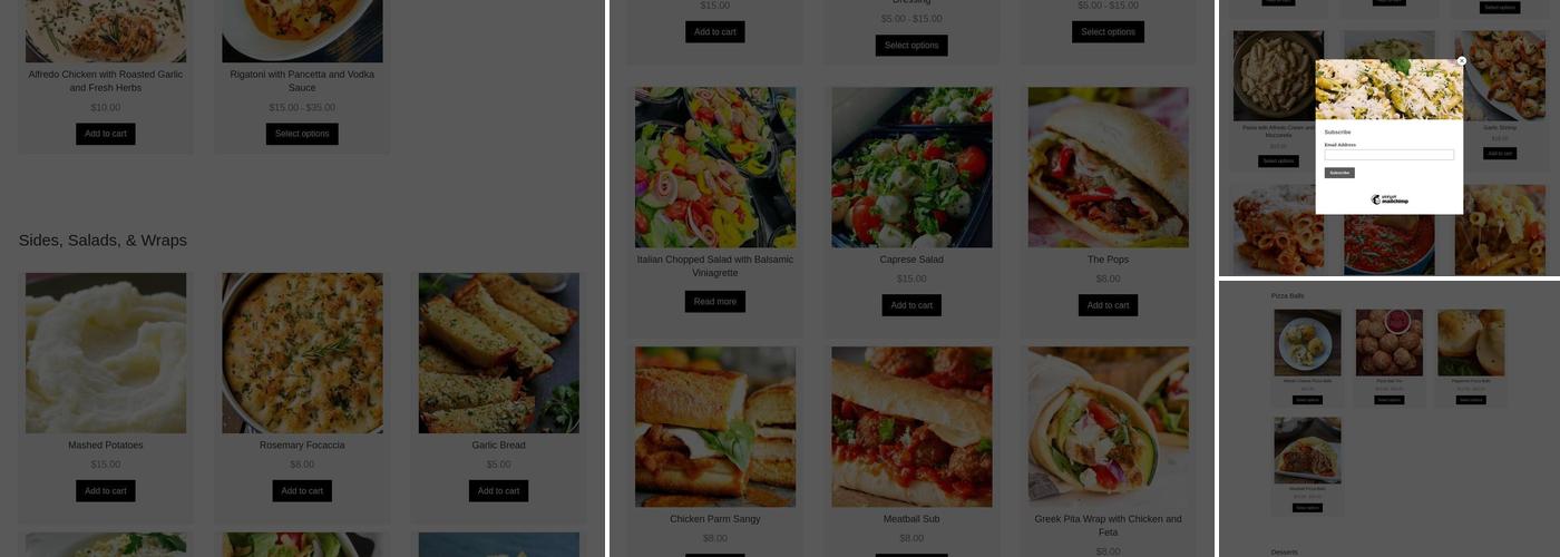 Concetta's Italian Kitchen Menu