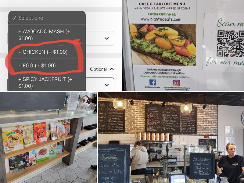 Planted Eats Menu