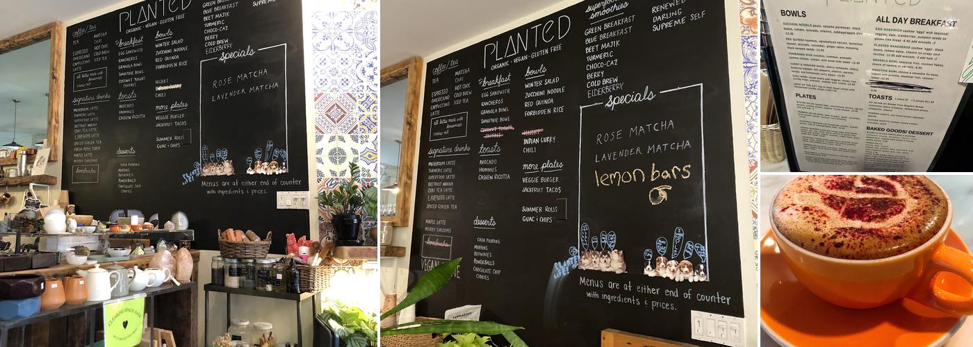 ​PLANTED CAFE Menu