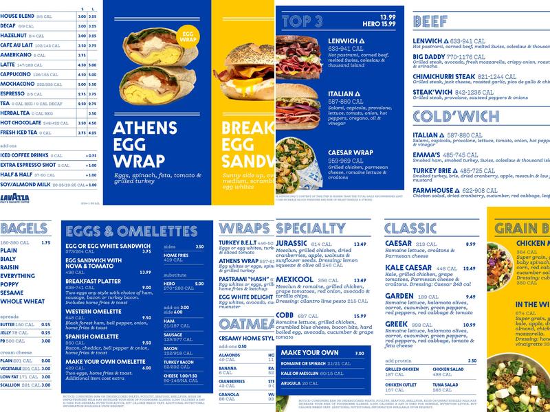 LENWICH Menu
