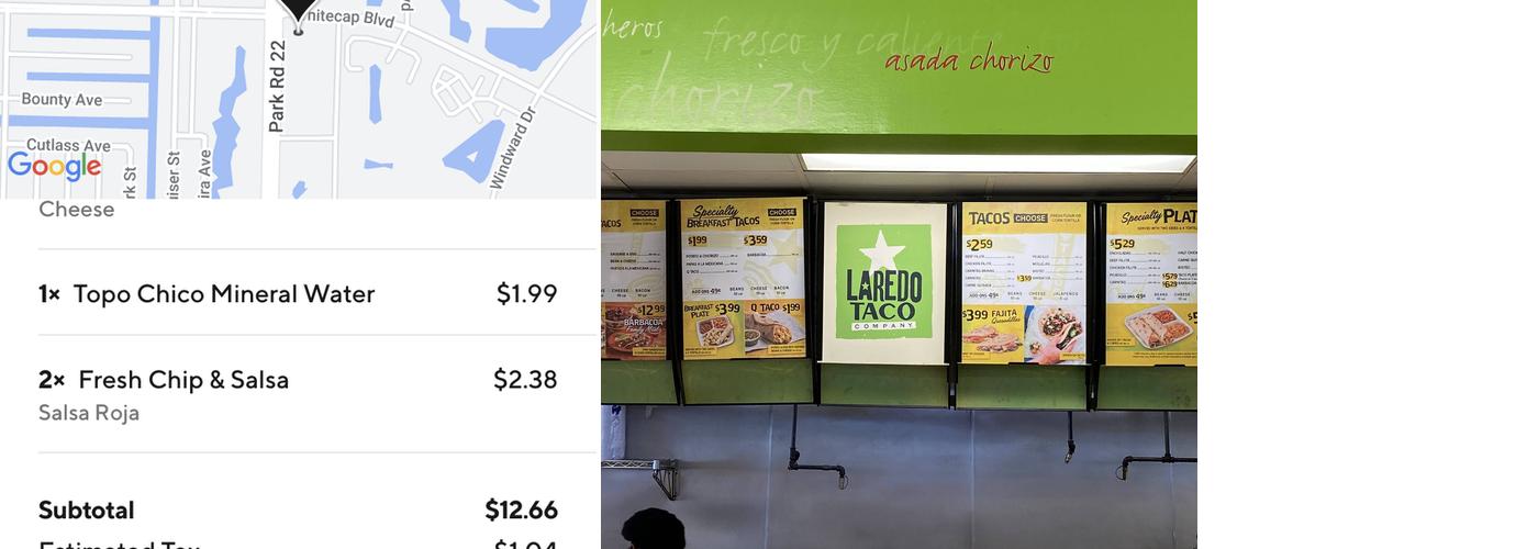Laredo Taco Company Menu