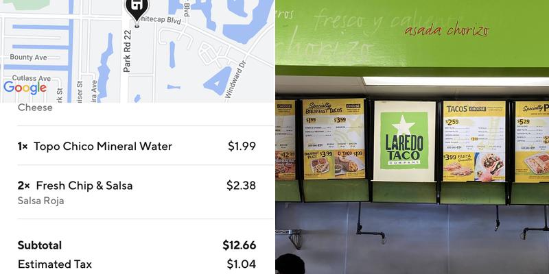 Laredo Taco Company Menu