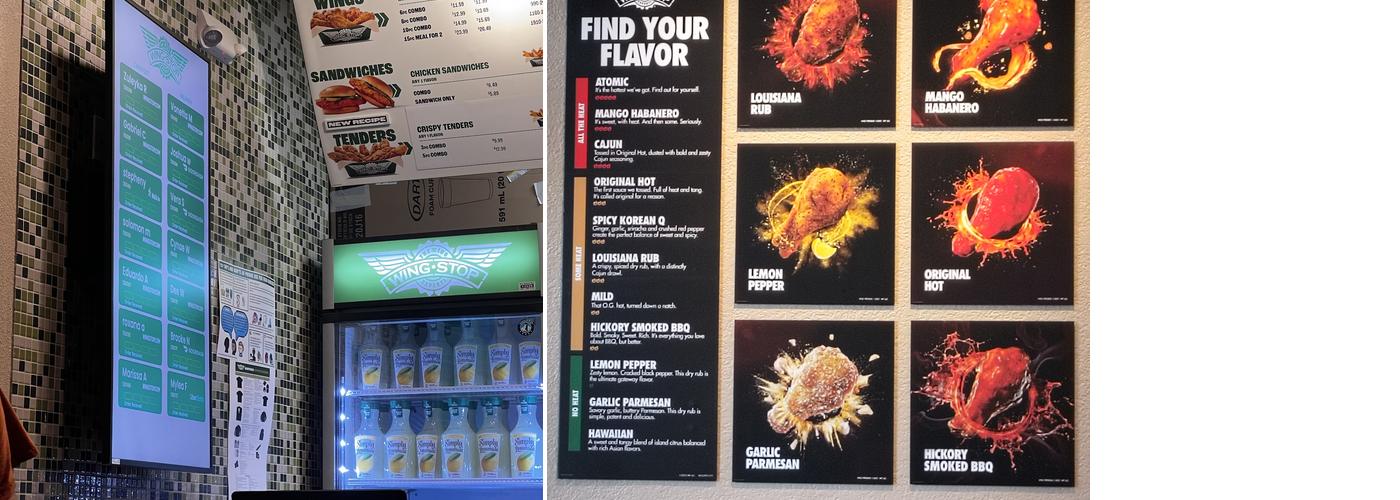 Wingstop Menu