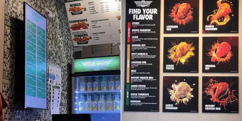 Wingstop Menu