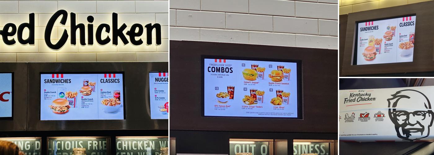 KFC Menu