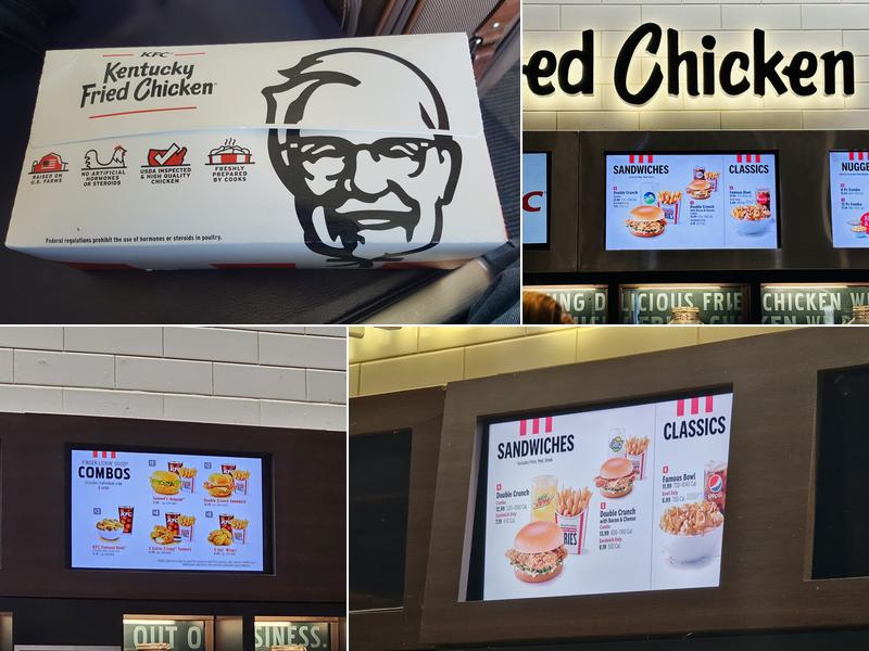 KFC Menu