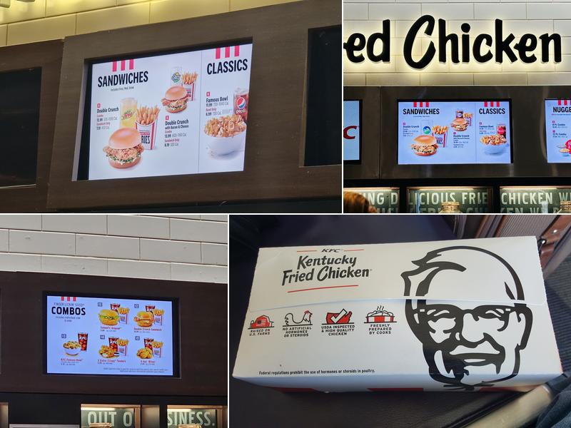 KFC Menu