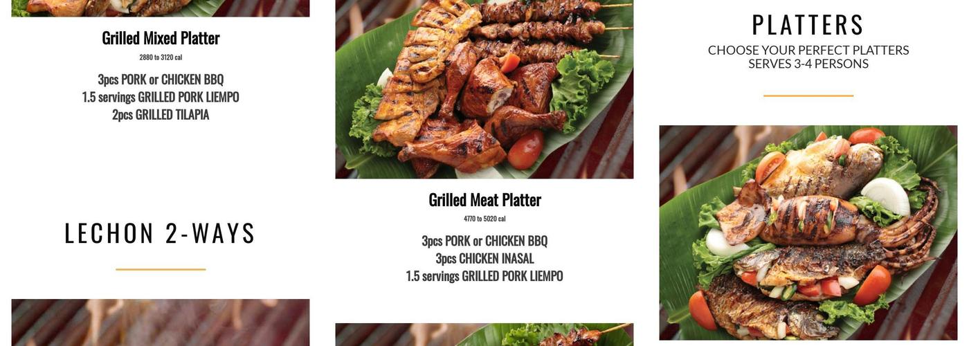 Grill City Menu
