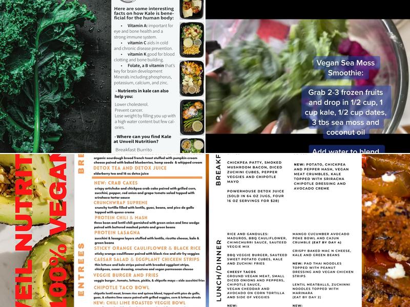 Food Mafia Meal Prep Menu