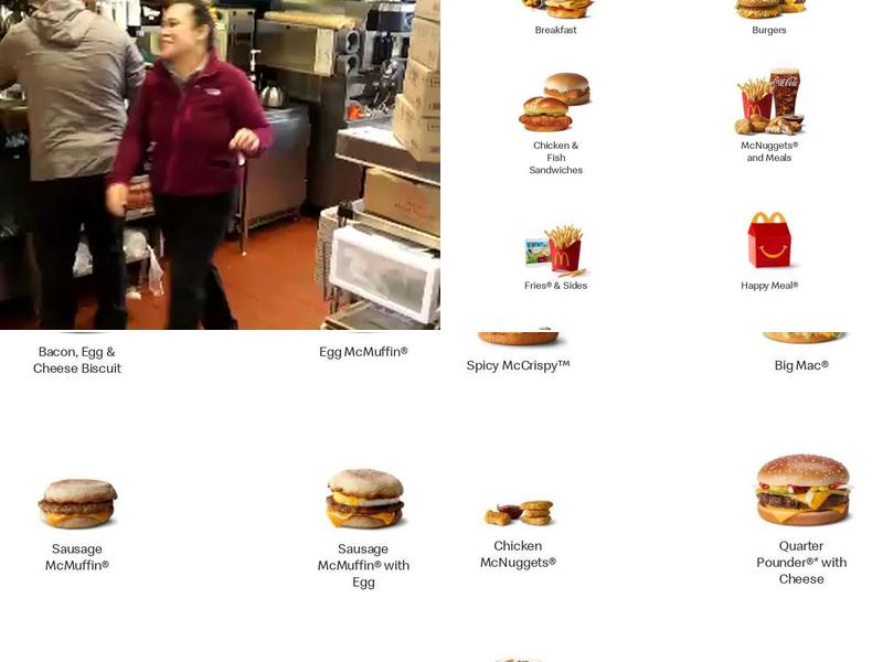 McDonald's Menu
