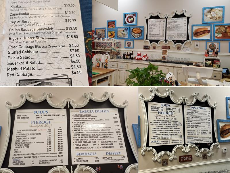 Pierogi Village Menu