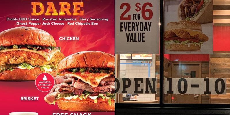 Arby's Menu