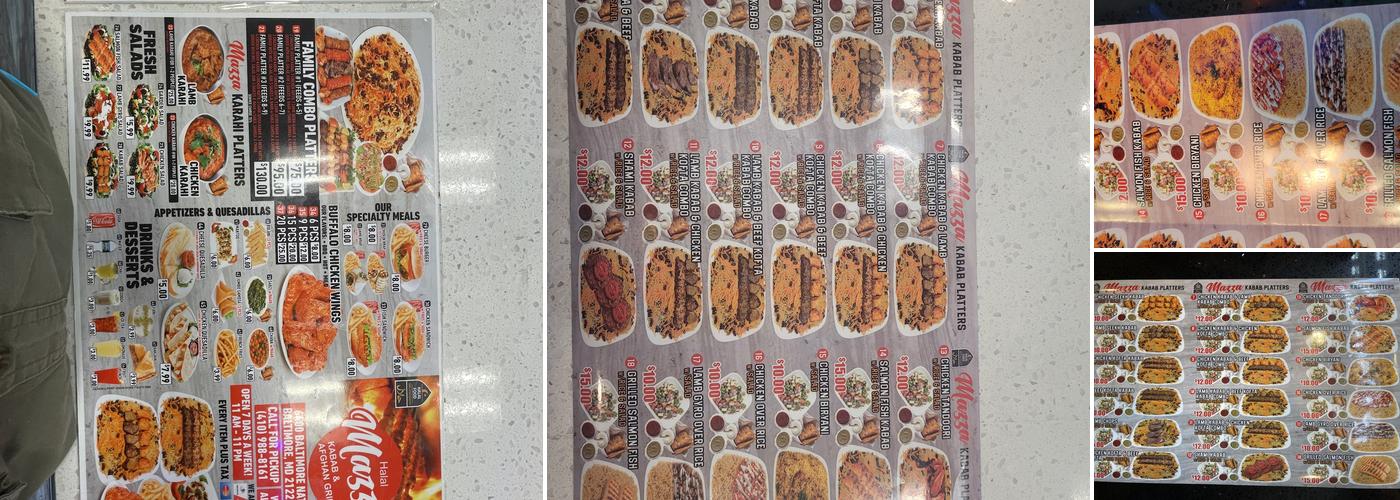 Chopan Kabab inc Menu