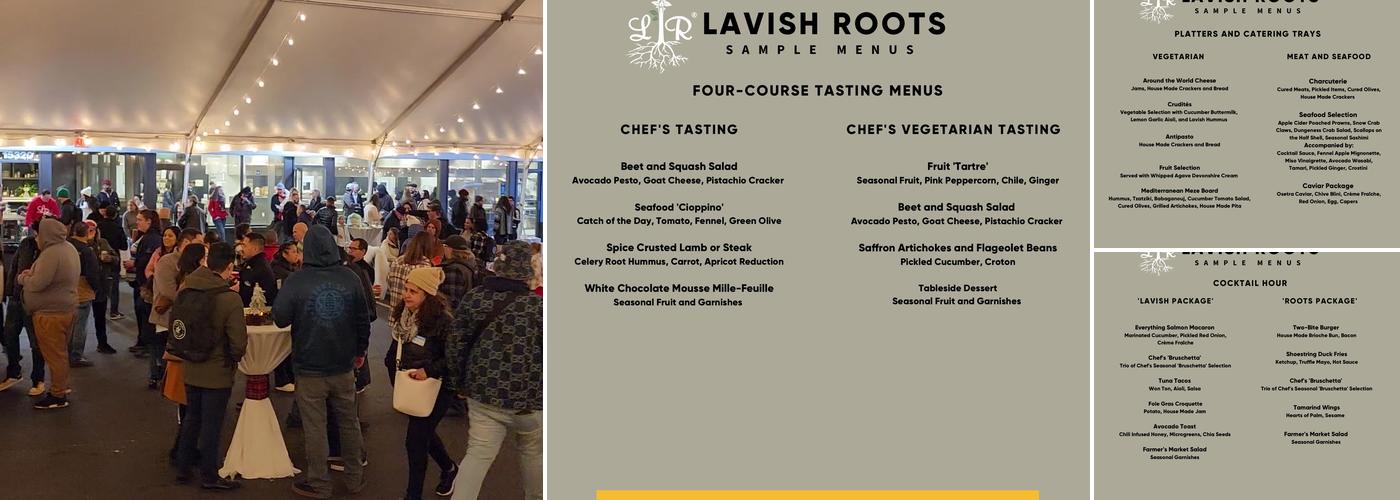 Lavish Roots Catering Menu