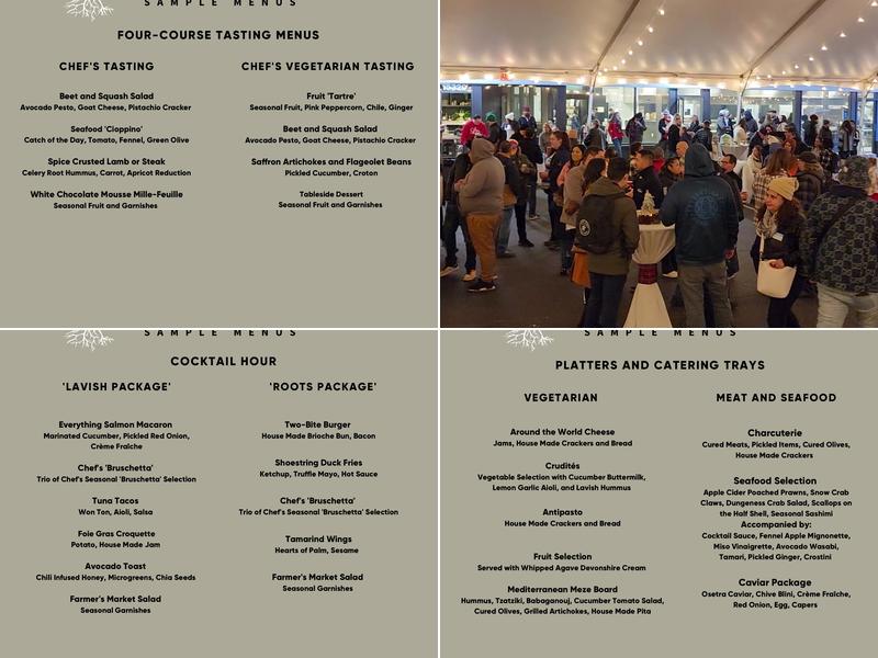 Lavish Roots Catering Menu