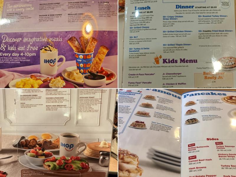 IHOP Menu