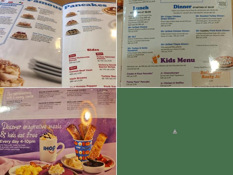 IHOP Menu