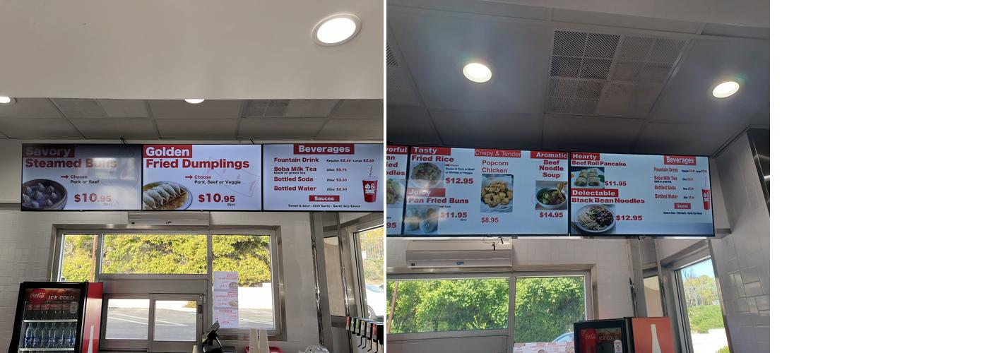 Buns & Dums Menu