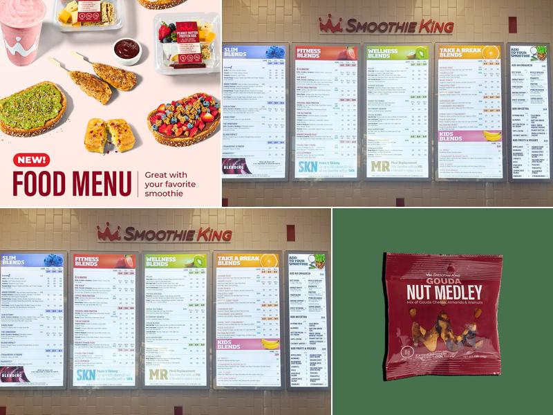 Smoothie King Menu