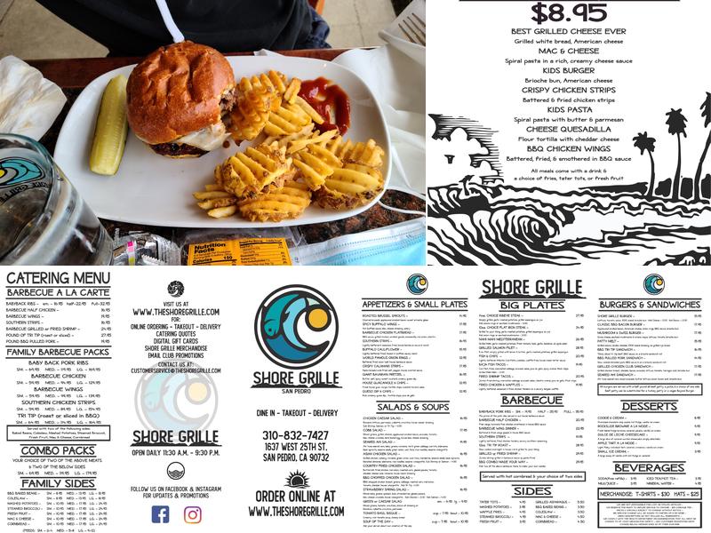 Shore Grille Menu