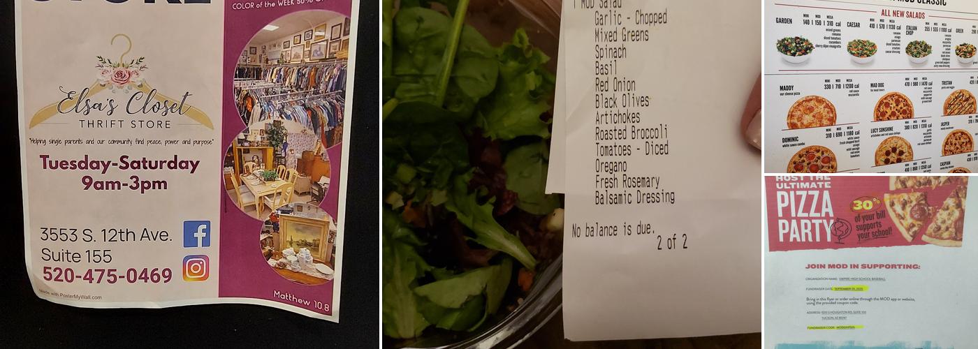 MOD Pizza Menu
