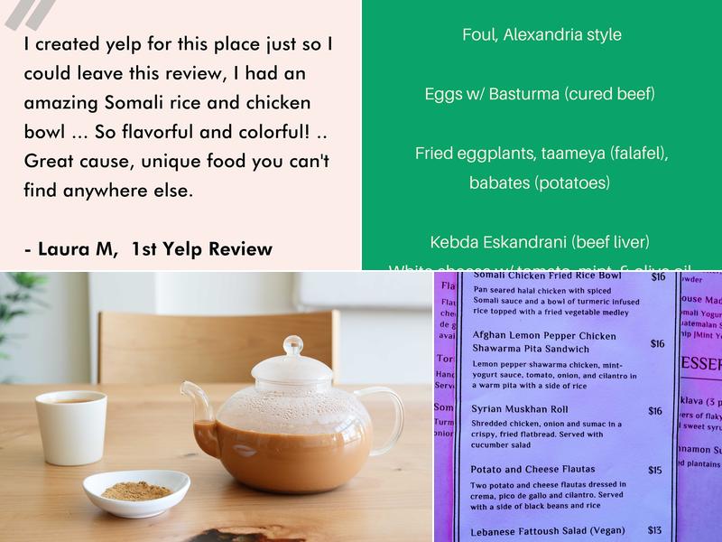 Flavors from Afar Menu