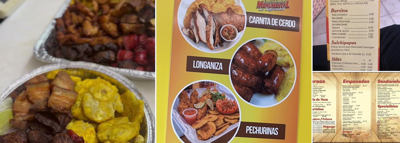 EMPANADAS MONUMENTAL Menu