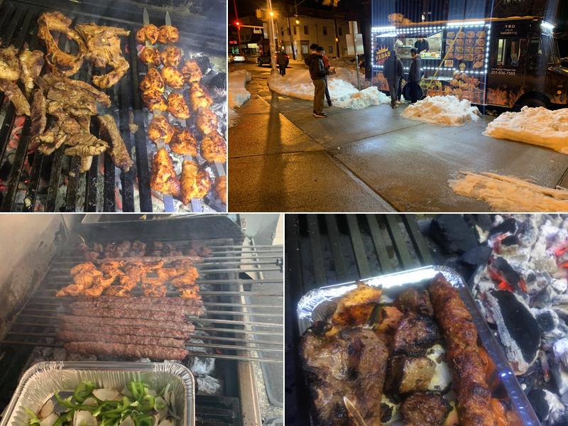 Kebab King truck Near to1, Nelson Ave, Jersey City