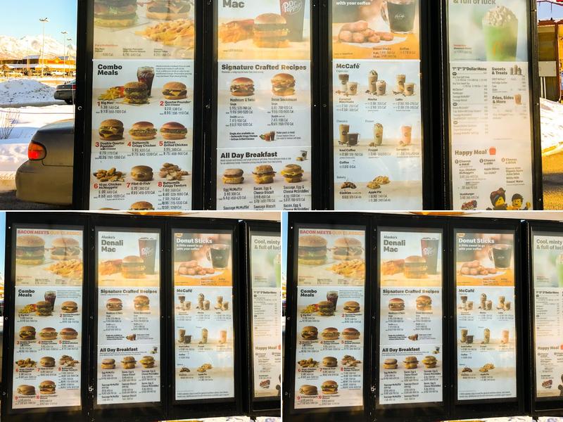 McDonald's Menu