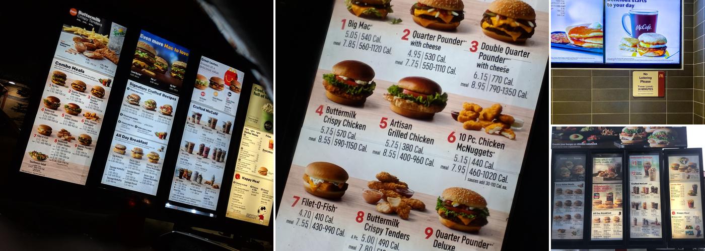 McDonald's Menu