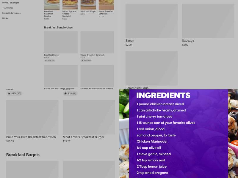 The Shake Stand Menu