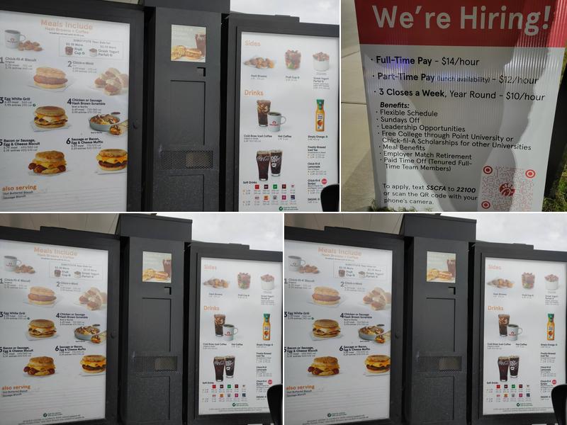 Chick-fil-A Menu