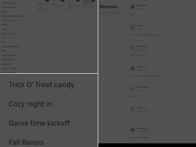 Starbucks Menu