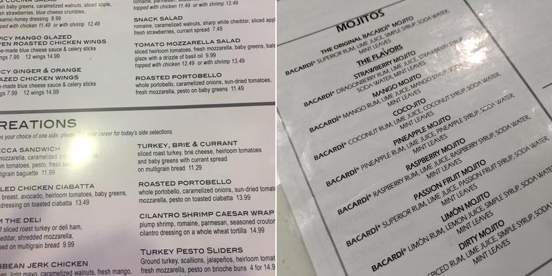 Lorena Garcia Cocina Menu