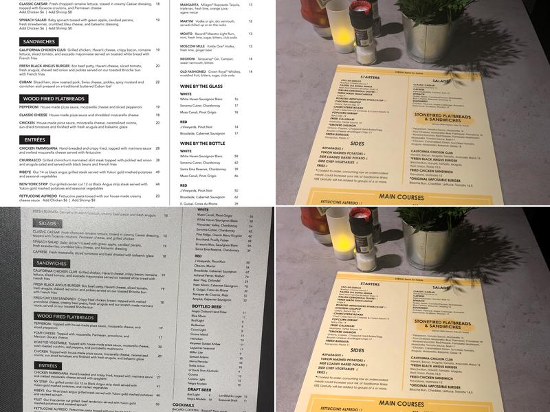 Viena Menu