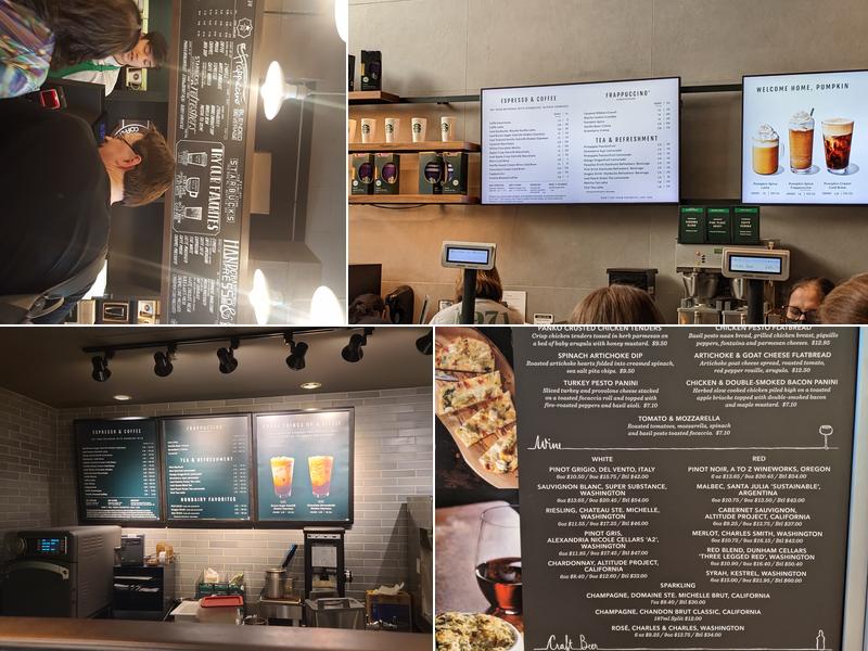 Starbucks Menu