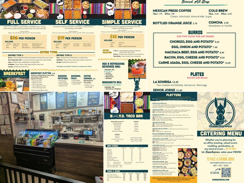 Someburros Menu